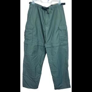 REI Mens Convertible Nylon Cargo Pants UPF 50+ Large Inseam - 32"